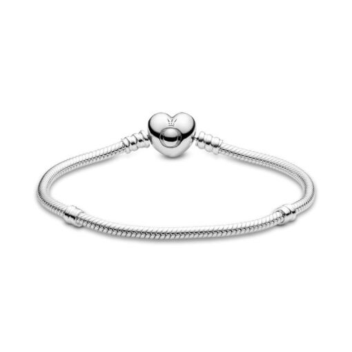 BRACELETE CRIE E COMBINE FECHO CORAÇÃO