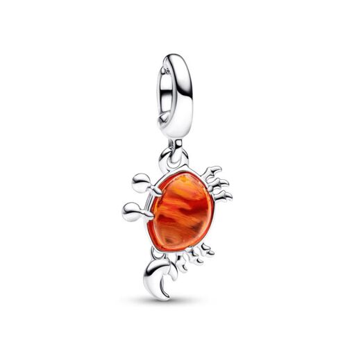 CHARM PENDENTE DISNEY CARANGUEIJO SEBASTIÃO DA PEQUENA SEREIA PA