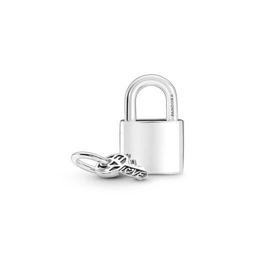 CHARM PENDENTE CADEADO E CHAVE PANDORA
