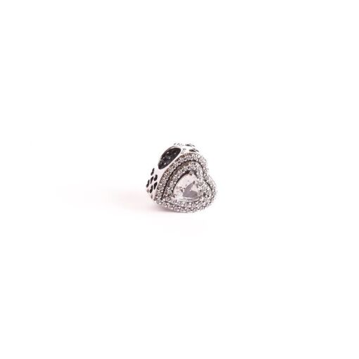 CHARM CORAÇÕES NIVELADOS BRILHANTES PANDORA