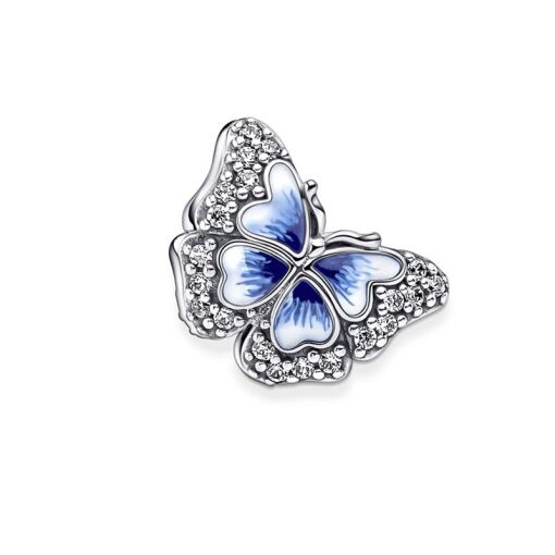 CHARM BRILHANTE BORBOLETA AZUL PANDORA