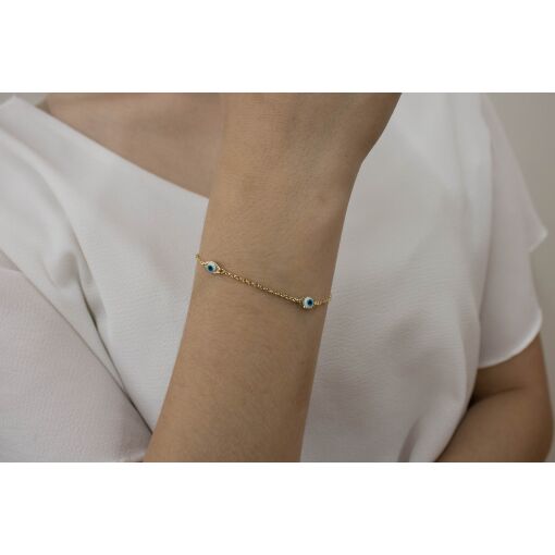 PULSEIRA COM OLHO GREGO