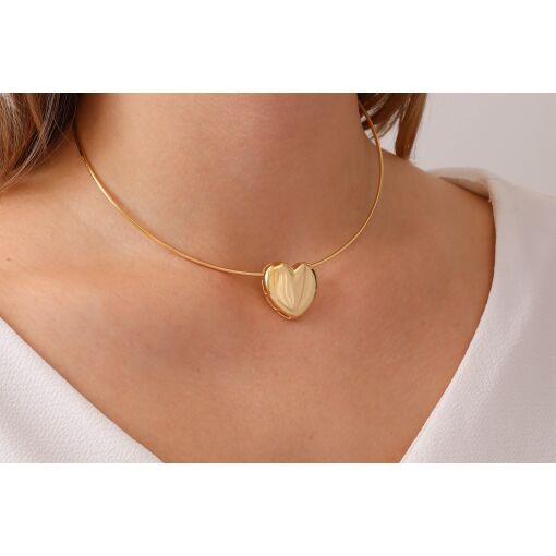 CHOKER COM CORAÇÃO