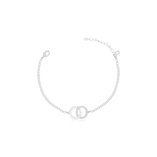 PULSEIRA COM DOIS CÍRCULOS ENTRELAÇADOS