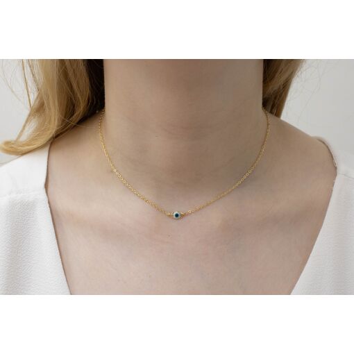 CHOKER COM OLHO GREGO