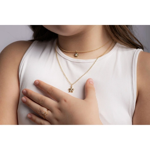 CHOKER COM FLOR