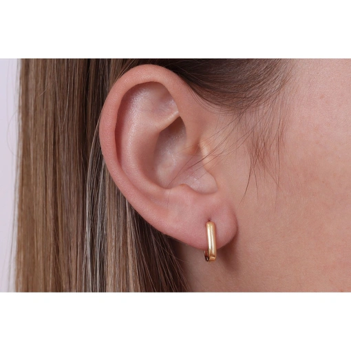 BRINCO ARGOLINHA RETANGULAR