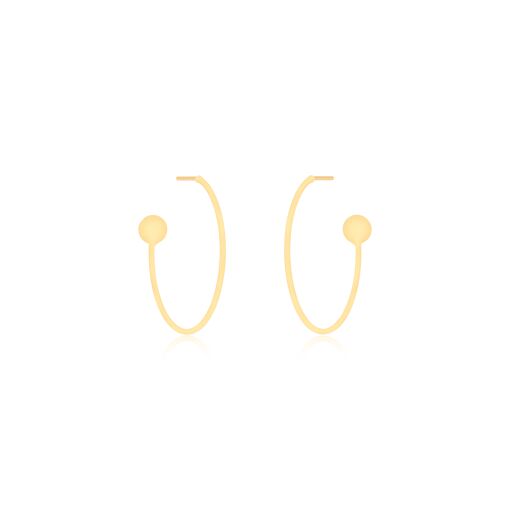 BRINCO ARGOLA COM ESFERA