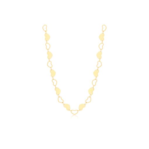 CHOKER COM CORAÇÕES