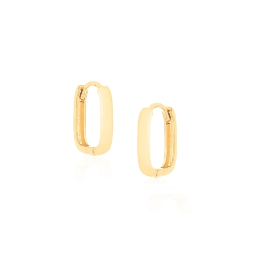 BRINCO ARGOLINHA RETANGULAR