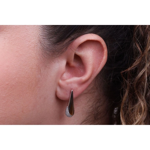 BRINCO GOTA COM ZIRCÔNIAS