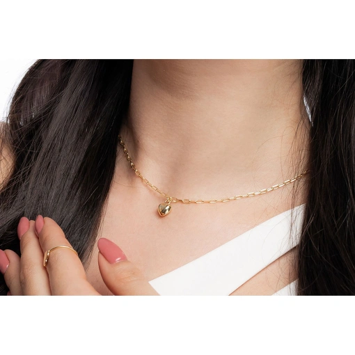 CHOKER COM CORAÇÃO