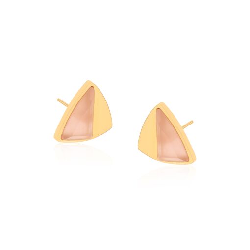 BRINCO COM CRISTAL TRIANGULAR