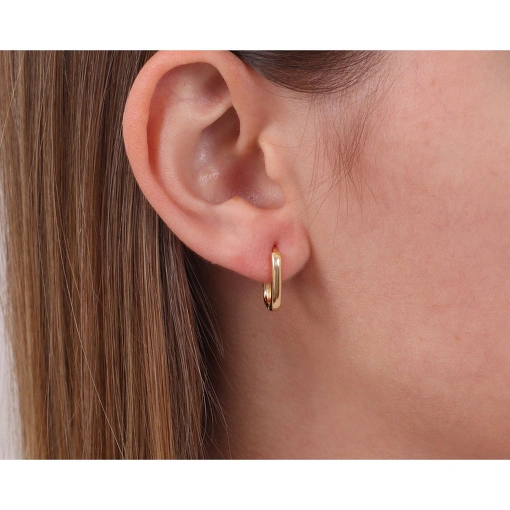 BRINCO ARGOLINHA RETANGULAR