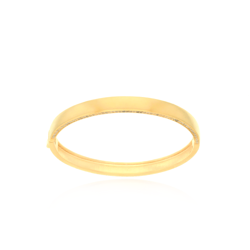PULSEIRA BRACELETE COM ZIRCÔNIAS NAS LATERAIS