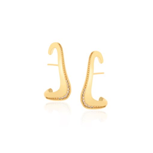 BRINCO EAR CUFF CRAVEJADO