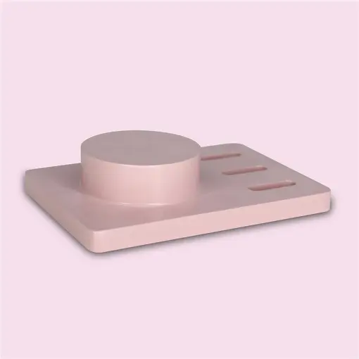 EXPOSITOR LAQUEADO PARA PULSEIRA E ANEL ÂMBAR ROSÉ