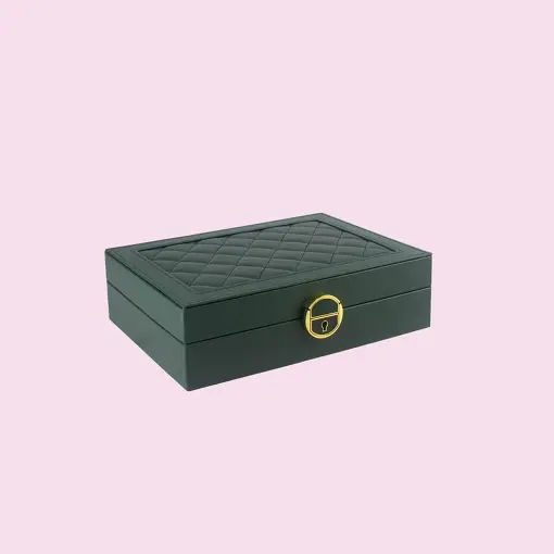 PORTA JOIAS EXCLUSIVE VERDE SIMPLES