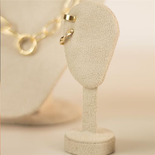 EXPOSITOR PARA PIERCING  SUEDE AREIA
