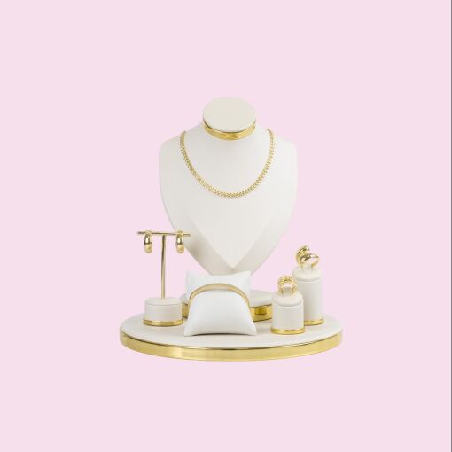 KIT PARA JOIAS LUXO 7 PEÇAS