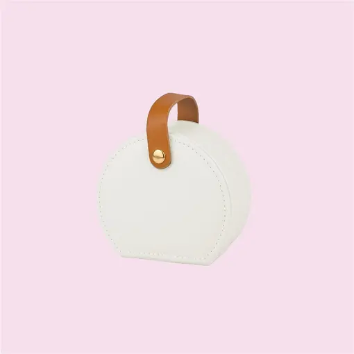 ESTOJO PORTA JOIAS EXCLUSIVE MINI BAG OFF WHITE