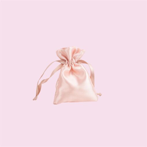 SAQUINHO CETIM 08X11CM ROSE LISO PCT 10 UNIDADES