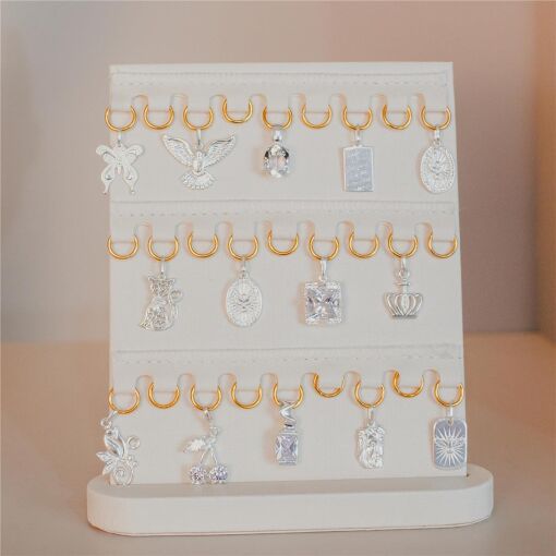 EXPOSITOR PLACA PARA PINGENTES OFF WHITE