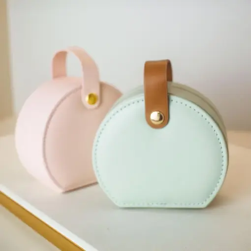 ESTOJO PORTA JOIAS EXCLUSIVE MINI BAG PISTACHE