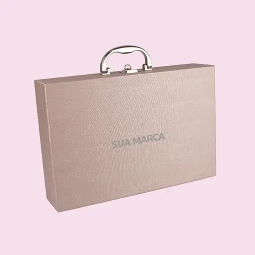 MALETA REVENDEDORA 25X37,5CM PERSONALIZADA LASER LINHO