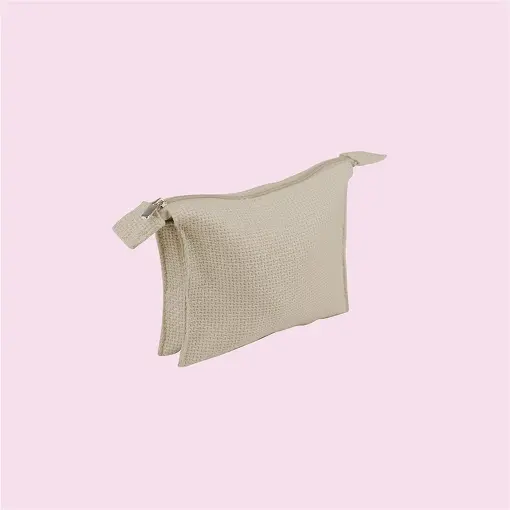 NECESSAIRE BASIC COM BOLSO INTERNO TEXTURIZADO