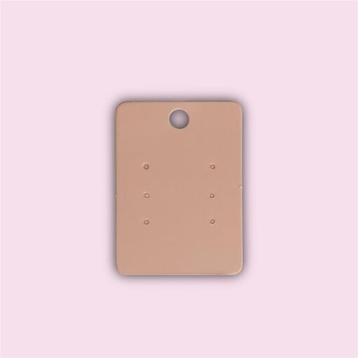 CARTELA PARA TRIO DE BRINCOS 3,2X4,4CM SALMÃO 100UN