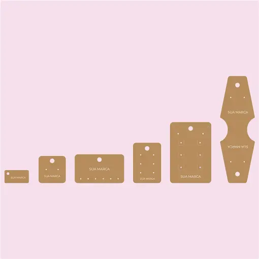 KIT CARTELAS PERSONALIZADAS COM 500 UNIDADES