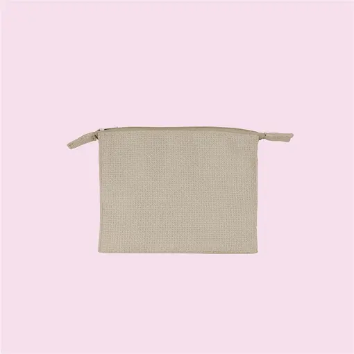 NECESSAIRE BASIC COM BOLSO INTERNO TEXTURIZADO