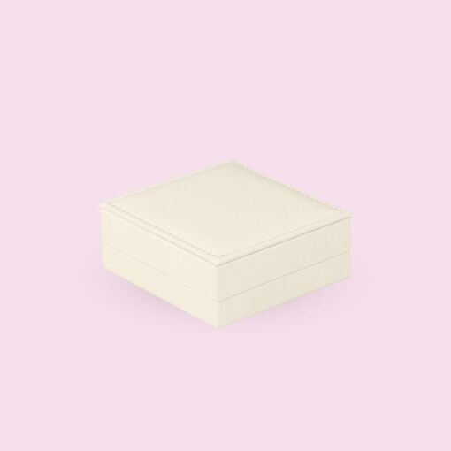 ESTOJO M OFF WHITE PARA JOIAS ELEGANCE