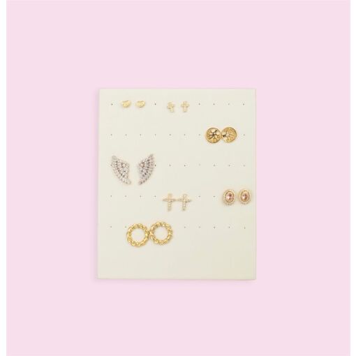 EXPOSITOR PLACA PARA BRINCOS OFF WHITE