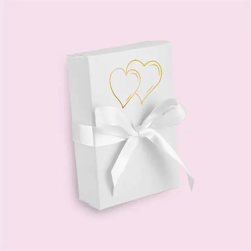 CAIXA PARA JOIAS CONJUNTO 08X12CM COM LOGO AMOR COM 10 UNIDADES
