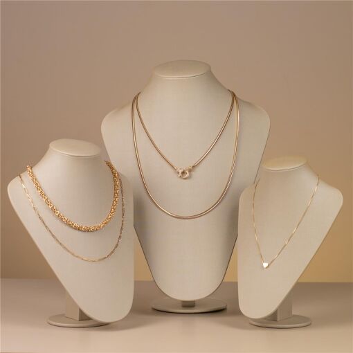 EXPOSITOR BUSTO LONGO FACTO DOURADO