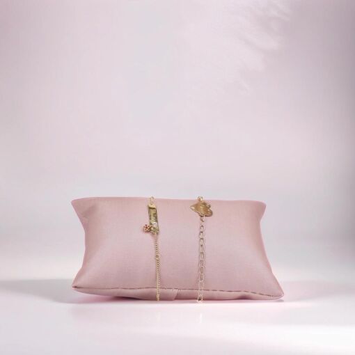 ALMOFADINHA PARA PULSEIRAS FACTO ROSÉ 08X12CM