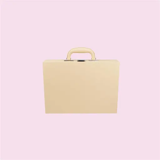 MALETA REVENDEDORA EXCLUSIVE 25X35 BEGE