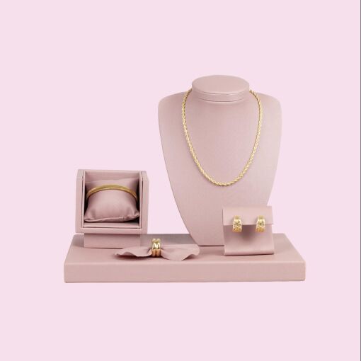 KIT PARA JOIAS FACTO ROSÉ DELICADEZA 5 PEÇAS