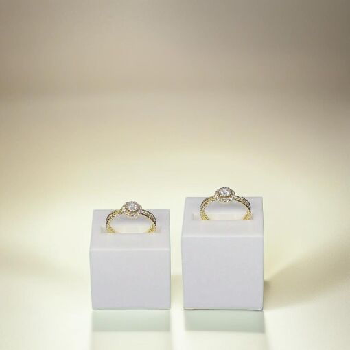 EXPOSITOR PARA ANEL PLATINA