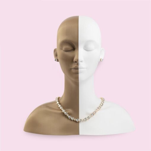 MIX BUSTO SKIN DUO TONS MÉDIOS E BRANCO