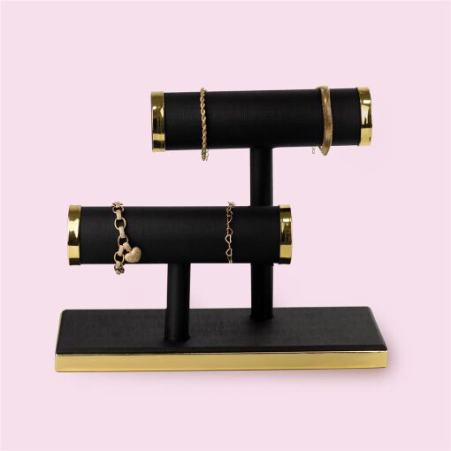 EXPOSITOR DUPLO PARA PULSEIRAS ESTHER PRETO