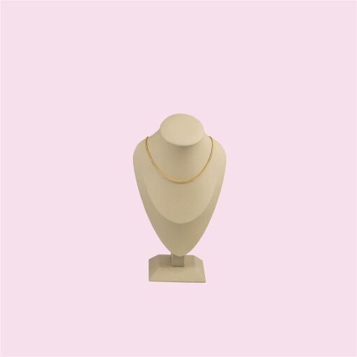 EXPOSITOR BUSTO NAVETE FACTO DOURADO