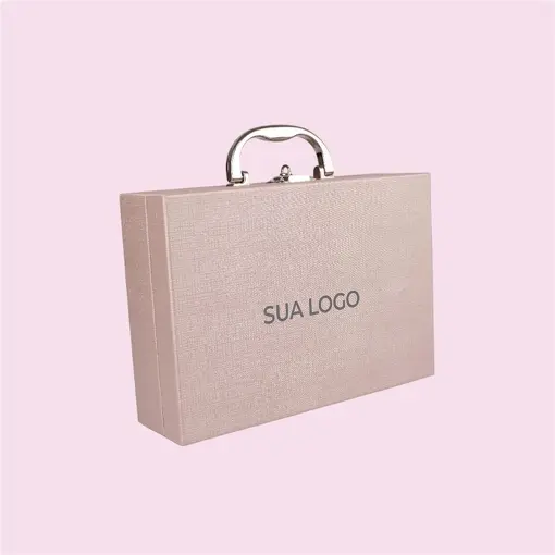 MALETA REVENDEDORA 21X29CM PERSONALIZADA LASER LINHO