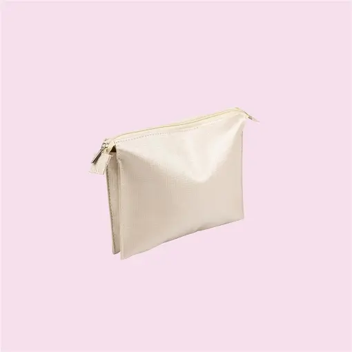 NECESSAIRE BASIC COM BOLSO INTERNO LINHO