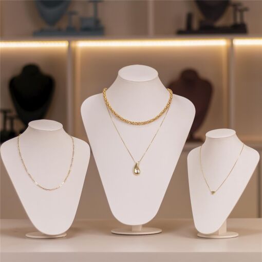 EXPOSITOR BUSTO LONGO FACTO OFF WHITE