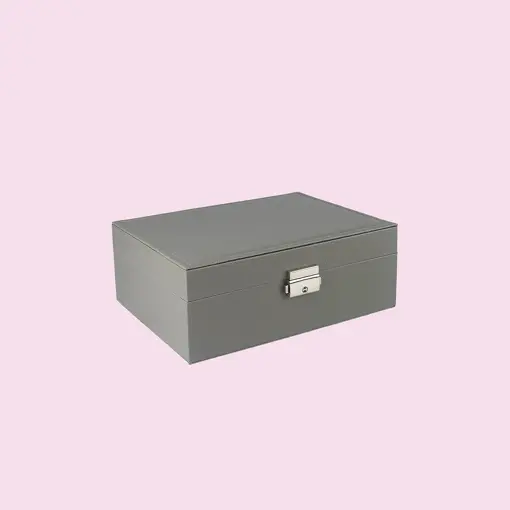 PORTA JOIAS EXCLUSIVE CINZA  P