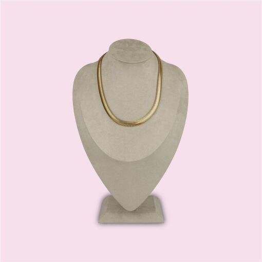 EXPOSITOR BUSTO NAVETE SUEDE AREIA