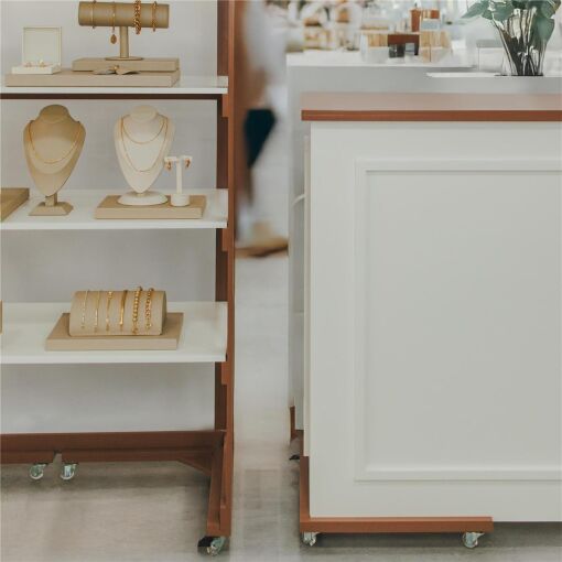 BALCÃO STORE IN STORE LACA BRANCO